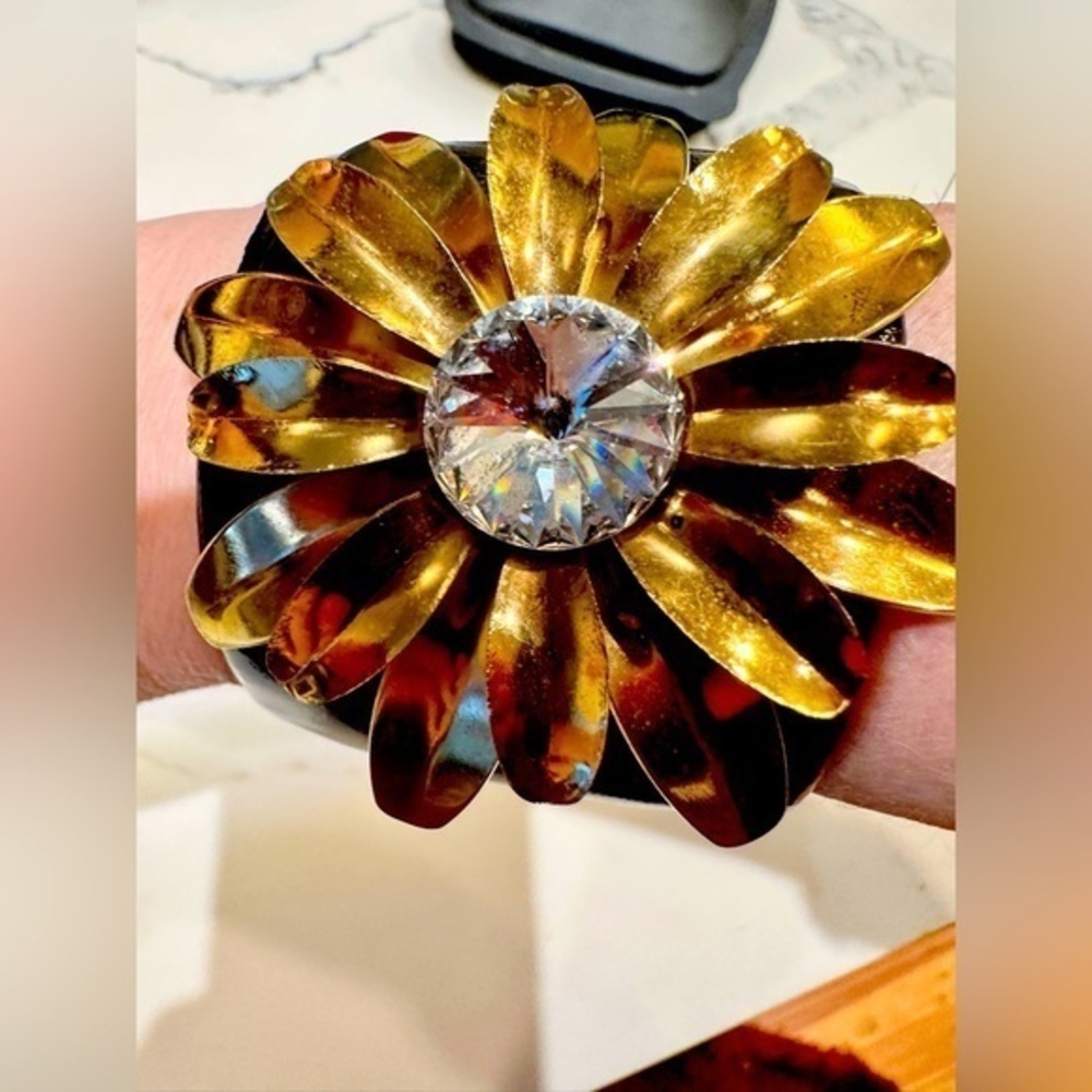 Michell Roy Designer fkower cuff